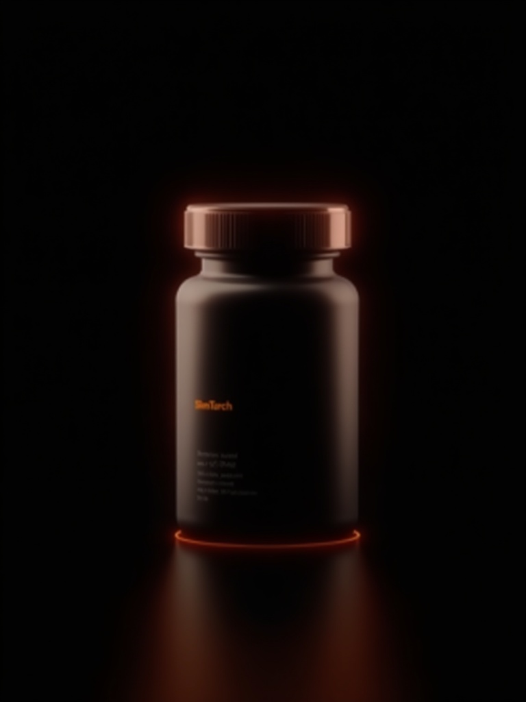 SlimTorch Supplement Bottle